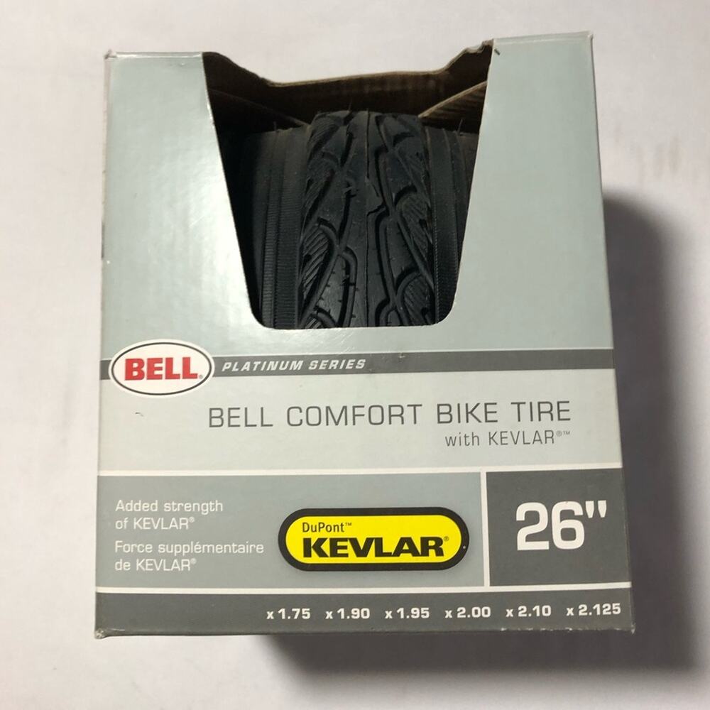 NWT Bell Platinum series bell comfort bike tire Kevlar 26” (replaces 1.75-2.125)